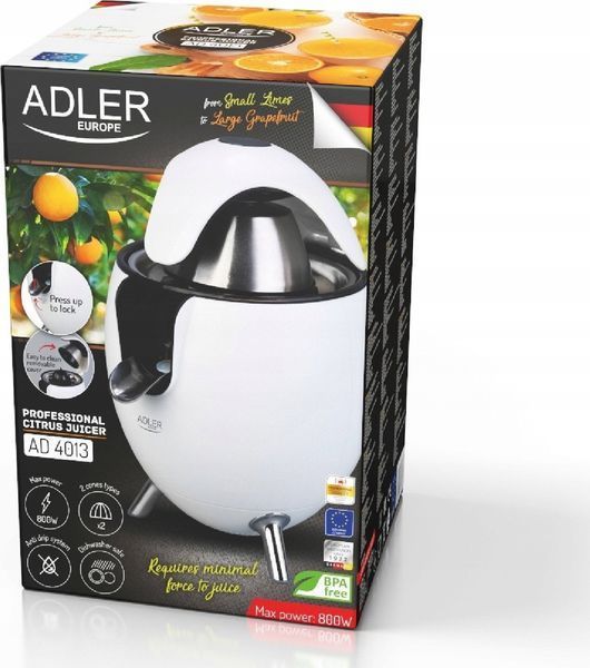 Соковыжималка центробежная Adler AD 4013W 412427 фото