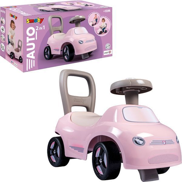 Дитяча каталка Smoby Чудомобіль рожевий (720542) 643969 фото
