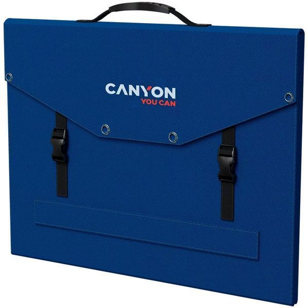Зарядний пристрій на сонячній батареї Canyon SP-100 100W (CND-SP100W) 640838ua фото
