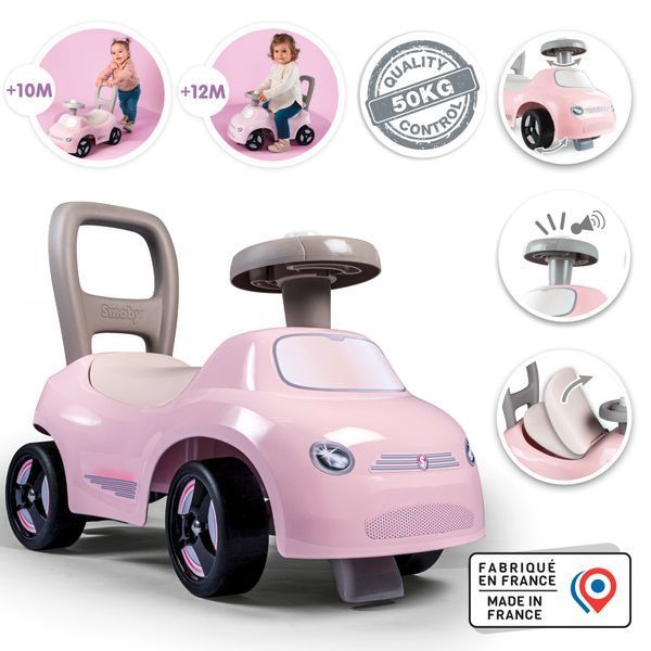 Дитяча каталка Smoby Чудомобіль рожевий (720542) 643969 фото