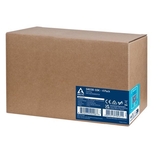 Вентилятор Arctic S8038-10K 4-Pack (ACFAN00291A) 525901 фото