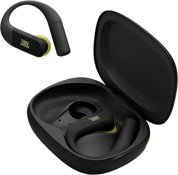 Навушники TWS JBL Endurance Peak 4 Black/Lime (JBLENDUPEAK4BLKL) 646233 фото