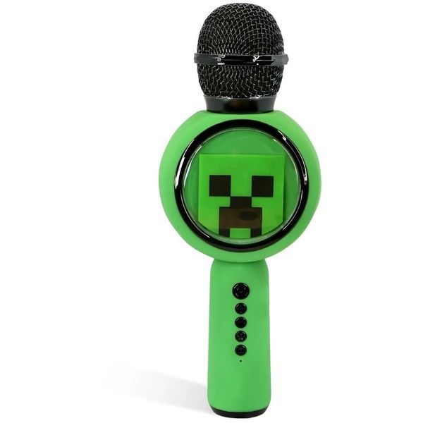 Микрофон OTL Minecraft Creeper PopSing Karaoke 568714 фото