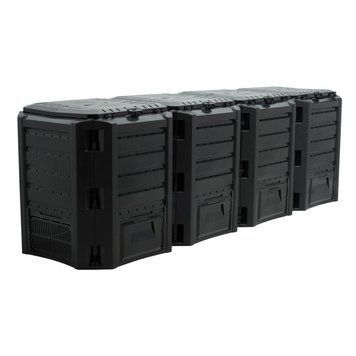 Компостер Prosperplast CompoGreen Black 1600L (IKSM1600C) 551391 фото