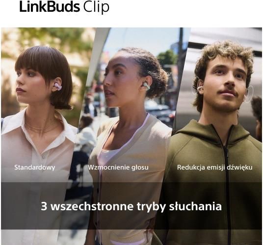 Навушники TWS Sony LinkBuds Clip Purple (WF-LC900/V) 646285 фото