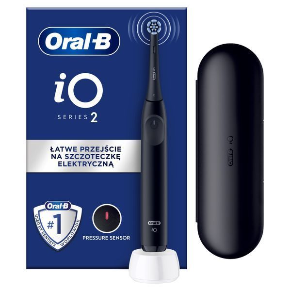 Электрическая зубная щетка Oral-B iO Series 2 iOS2.1C9.0 Night Black 572633 фото
