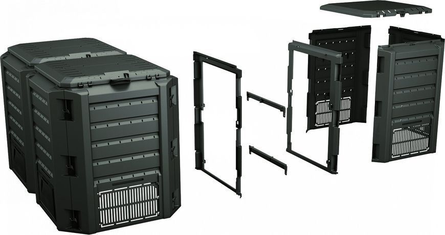 Компостер Prosperplast CompoGreen Black 1600L (IKSM1600C) 551391 фото