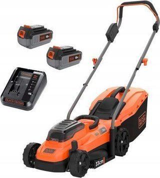 Газонокосарка акумуляторна Black+Decker BCMW3318L2 484864 фото