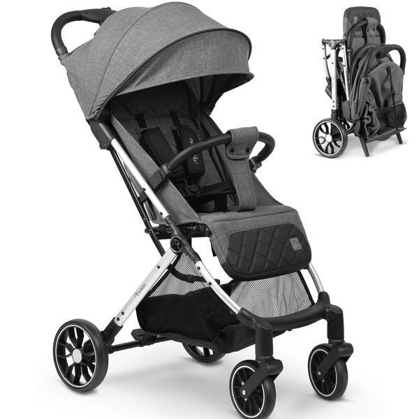 Прогулочная коляска Nukido Paseo Dark Grey 643758 фото