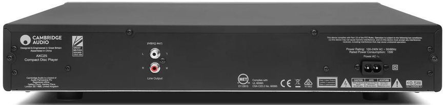 CD-проигрыватель Cambridge Audio AXC25 Grey 354554 фото
