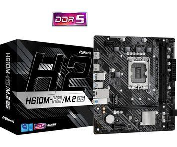 Материнская плата ASRock H610M-H2/M.2+ D5 586495 фото