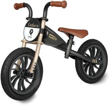 Беговел Qplay Feduro Black/Gold 645576 фото