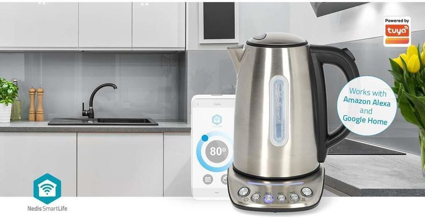 Електрочайник Nedis KAWK8000WIFI 585845 фото