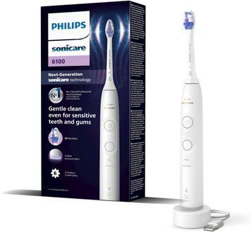Электрическая зубная щетка Philips Sonicare 6100 Series HX7400/01 605087 фото