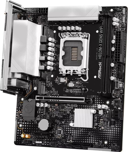 Материнська плата ASRock H810M-X GEN5 WIFI 647315 фото