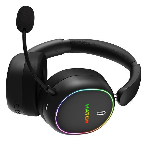 Навушники з мікрофоном Hator Phoenix 2 Wireless Black (ESH40) 573008ua фото