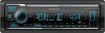 Бездискова MP3-магнітола Kenwood KMMBT508DAB 565482 фото