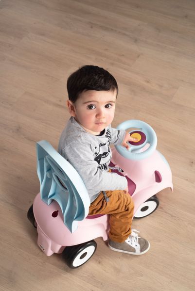 Каталка с родительской ручкой Smoby Pink (720305) 643967 фото