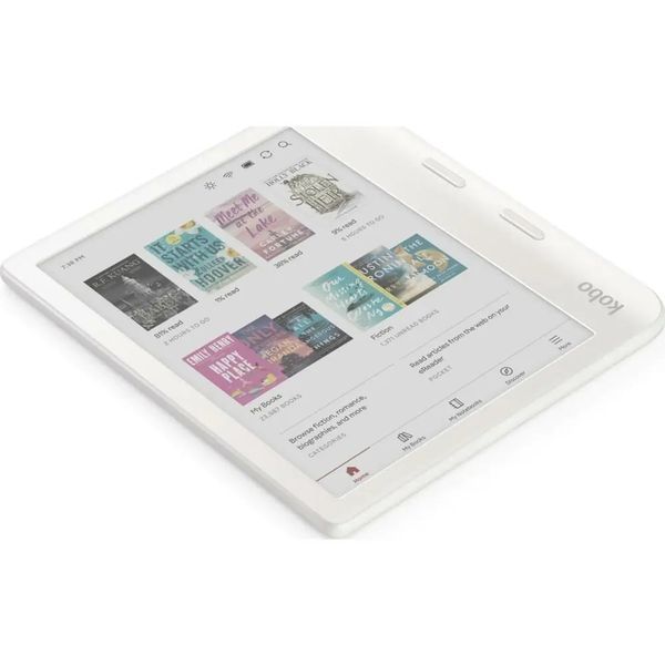 Електронна книга Kobo Libra Color White (N428-KU-WH-K-CK) 585797 фото