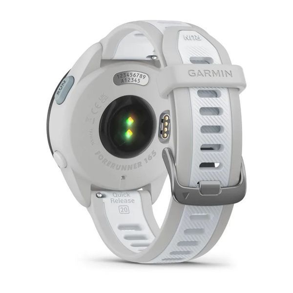 Смарт-годинник Garmin Forerunner 165 Music Mist Gray/Whitestone (010-02863-31/B1) 614160 фото