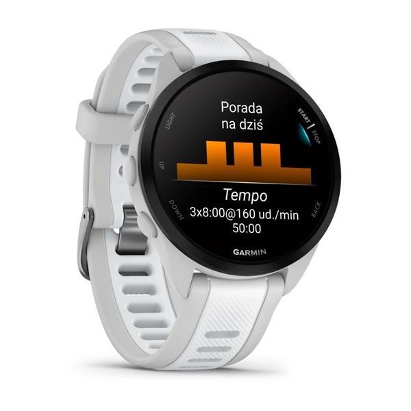 Смарт-годинник Garmin Forerunner 165 Music Mist Gray/Whitestone (010-02863-31/B1) 614160 фото