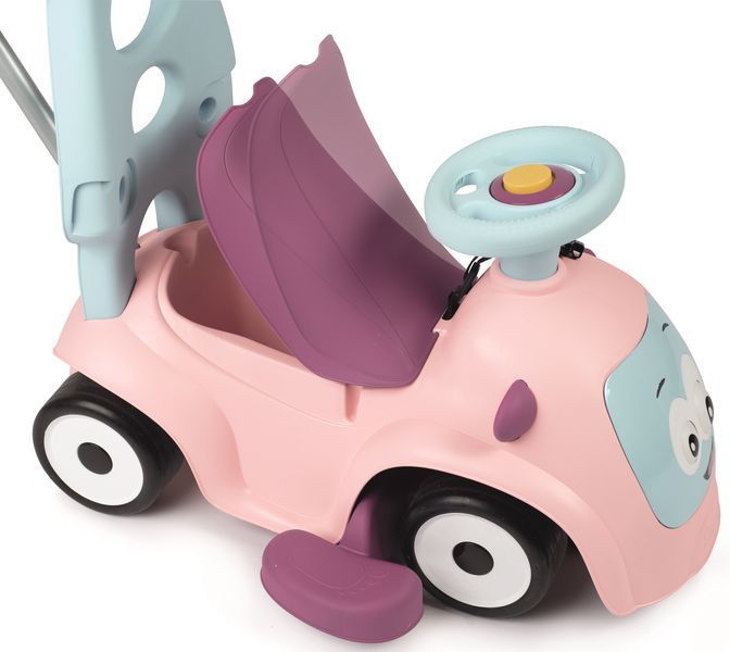 Каталка с родительской ручкой Smoby Pink (720305) 643967 фото