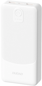 Зовнішній акумулятор (павербанк) Dudao K10Pro 20000mAh 10W White 650273 фото