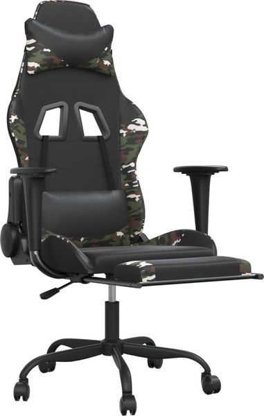 Комп'ютерне крісло для геймера VidaXL Black-Moro (345422) 546208 фото