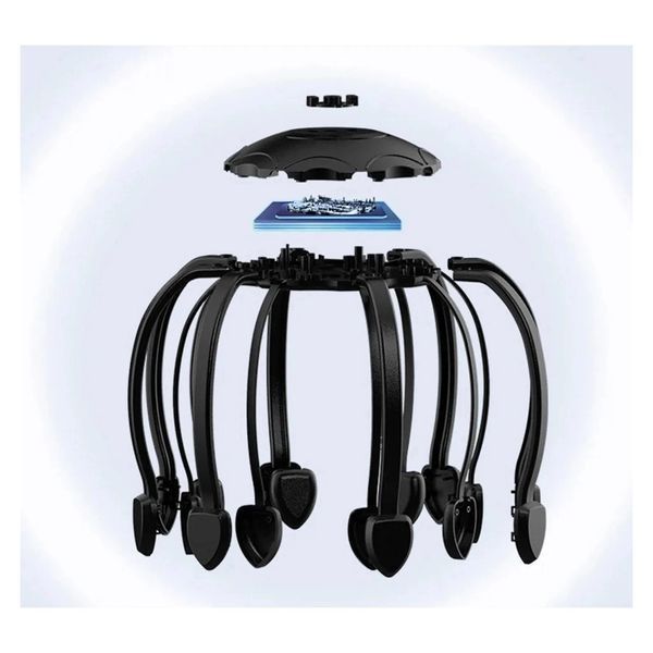 Масажер для голови Xiaomi YMi Head Massager 4 Motor Black 641065ua фото