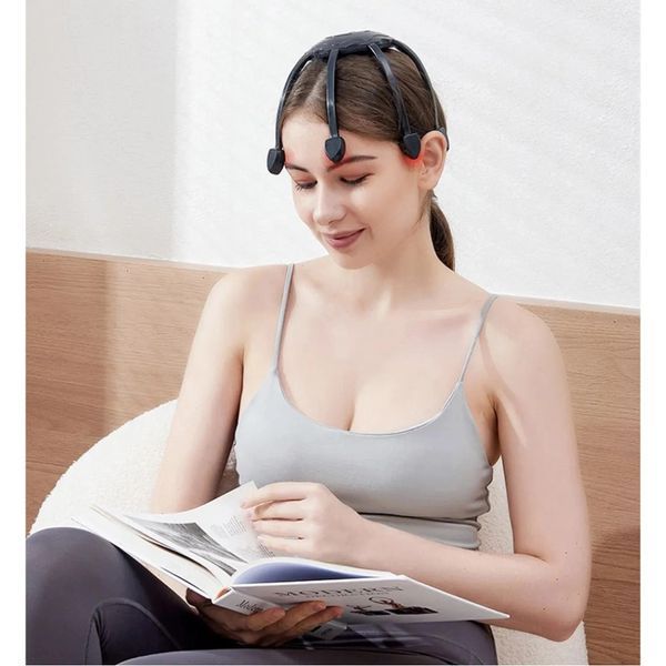 Масажер для голови Xiaomi YMi Head Massager 4 Motor Black 641065ua фото