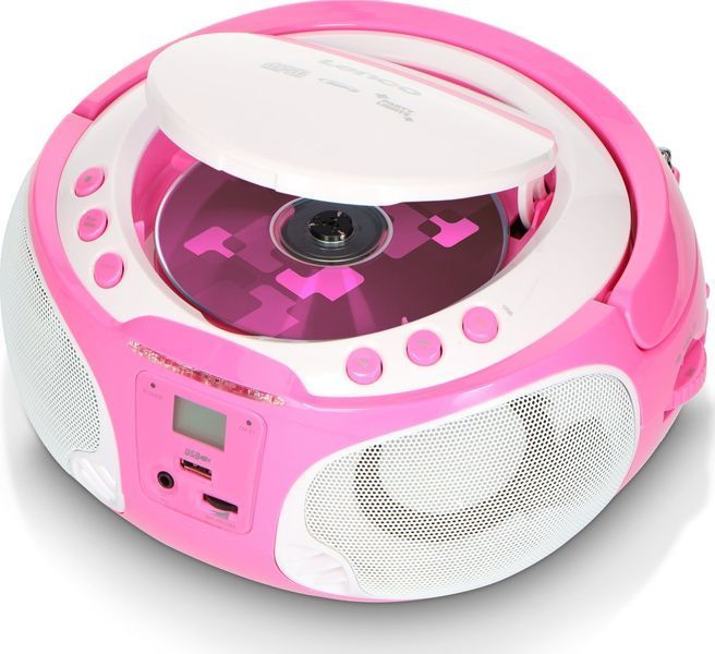 Магнітола Lenco SCD-650 pink 137458 фото