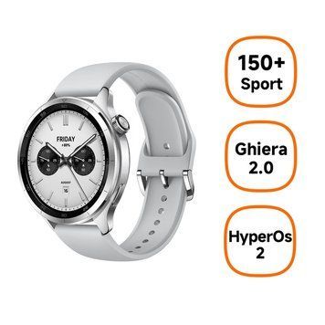 Смарт-часы Xiaomi Watch S4 Silver (BHR9197GL) 613287ua фото