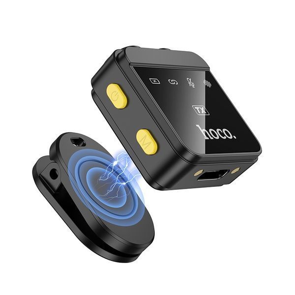 Мікрофонна радіосистема для сматрфону Hoco L17 Dual-mic magnetic 627209ua фото
