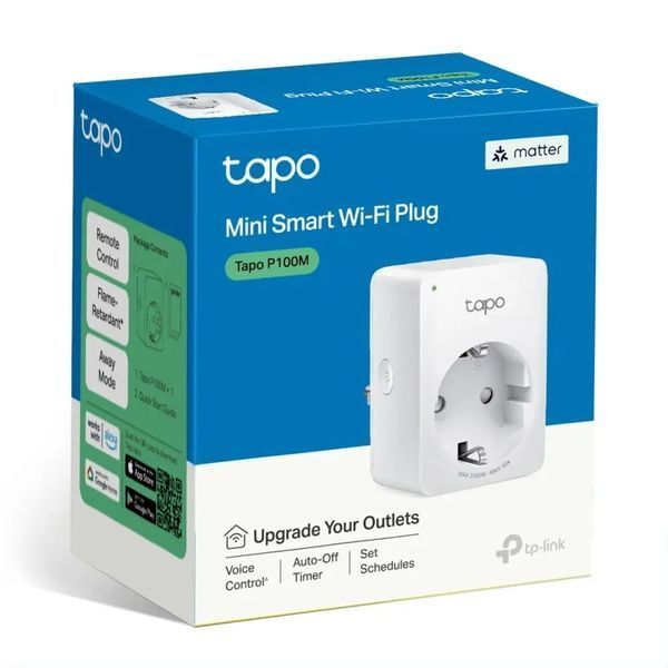 Розумна розетка TP-Link Tapo P100M (TAPO-P100M) 588050 фото