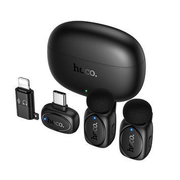 Микрофонная радиосистема для монитора Hoco L19 Graceful wireless microphone 627210ua фото