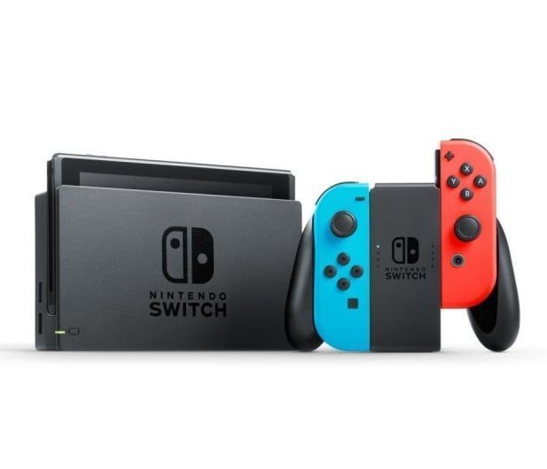 Портативная игровая приставка Nintendo Switch with Neon Blue и Neon Red Joy-Con (045496452629) 615901 фото