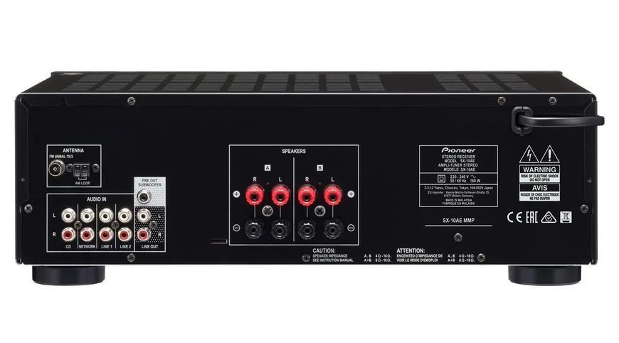 Акустика для домашнего кинотеатра Pioneer SX-10AE + Magnat Monitor S70 Black (2-Pack) 567807 фото