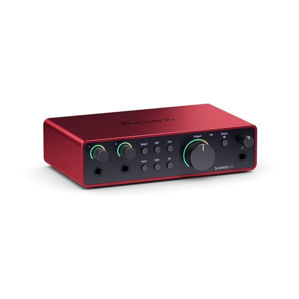 USB аудіоінтерфейс Focusrite Scarlett 2i2 4th Gen 640405ua фото