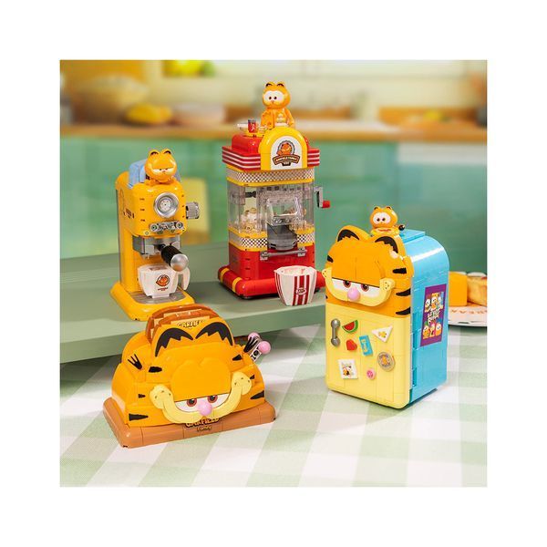 Блочный конструктор Pantasy Garfield Fantastic Machines Кофеварка (86812) 640601ua фото