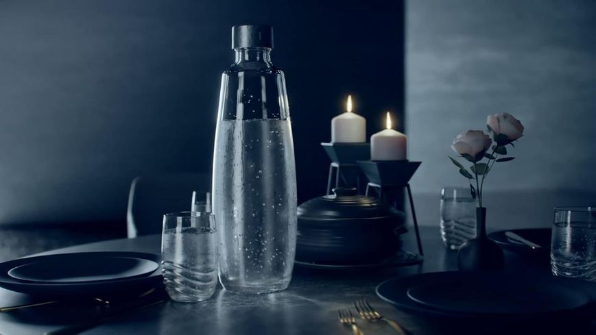 Скляний графин для автомата 1 л SODASTREAM 3000090 10000179 фото