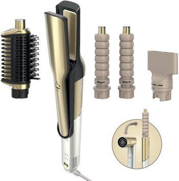 Мультистайлер Shark Glam 5-in-1 Straight + Wavy HD6041SEU 648336 фото
