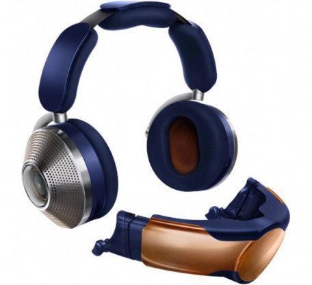 Навушники з мікрофоном Dyson Zone Absolute with air purification Prussian Blue/Bright Copper (376121-01/376067-01) 533209ua фото