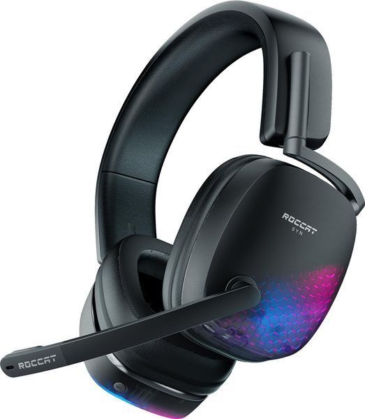 Комп'ютерна гарнітура Roccat Syn Max Air Black 460762ua фото