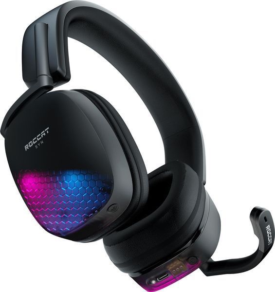 Комп'ютерна гарнітура Roccat Syn Max Air Black 460762ua фото