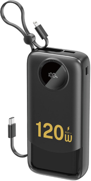 Внешний аккумулятор (павербанк) Dudao K13 Pro 20000mAh 22.5W Black 650278 фото