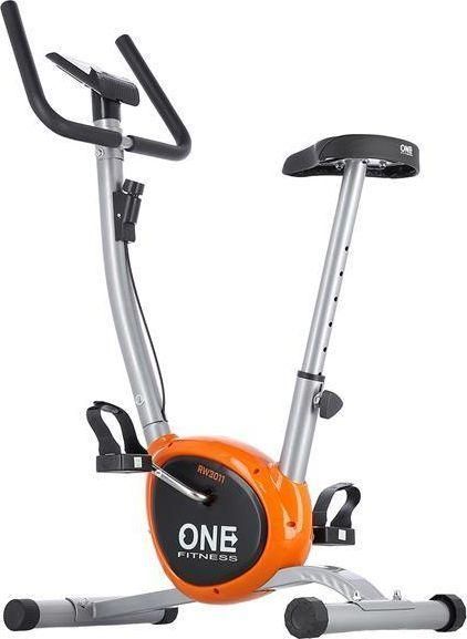 Велотренажер магнітний One Fitness RW3011 Silver/Orange 329168 фото