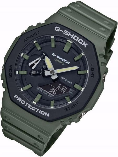 Чоловічий годинник Casio G-Shock GA-2110SU-3AER 627666 фото