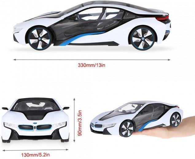 Автомобіль на радіокеруванні Rastar BMW i8 1:14 (71060 white) 644170 фото