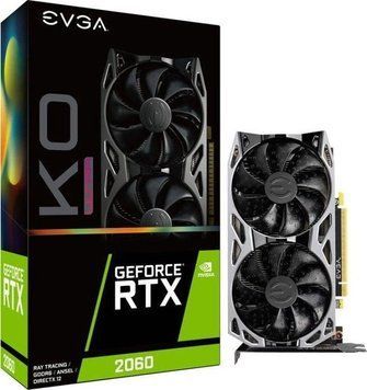 Видеокарта Evga GeForce RTX 2060 KO Gaming (06G-P4-2066-KR) 604126 фото