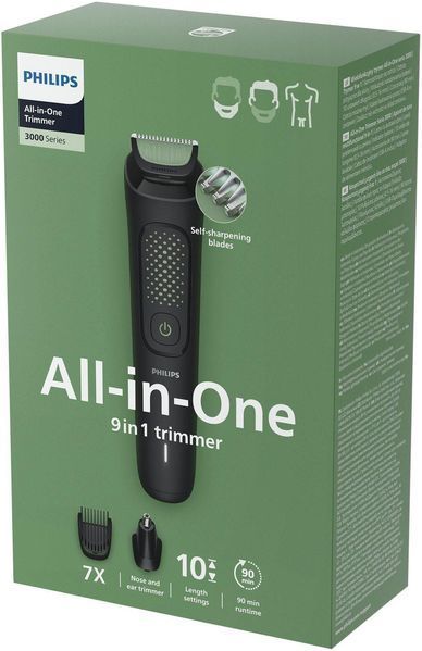 Тример для бороди та вусів,тіла Philips All-in-One Series 3000 MG3946/15 645203 фото